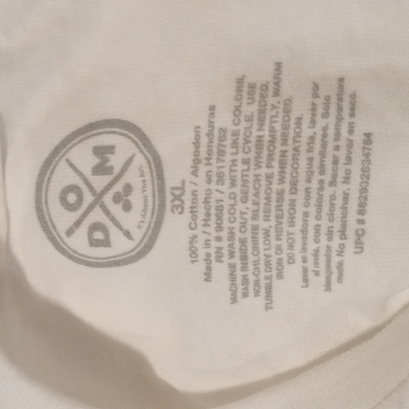 Men's Pinup Graphic Sugar Skull T Shirt Short Sleeve Sz 3xl NWOT - Picture 7 of 8